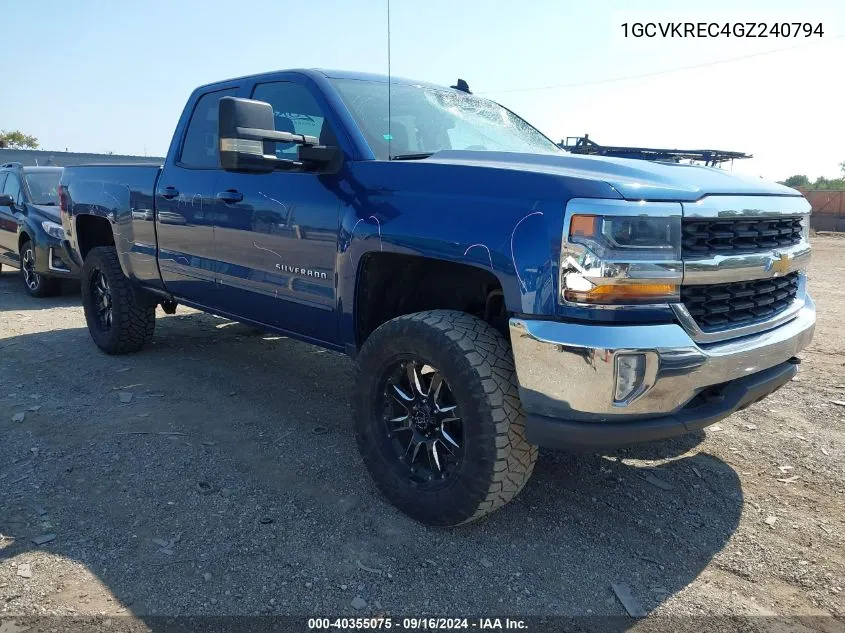 1GCVKREC4GZ240794 2016 Chevrolet Silverado 1500 1Lt