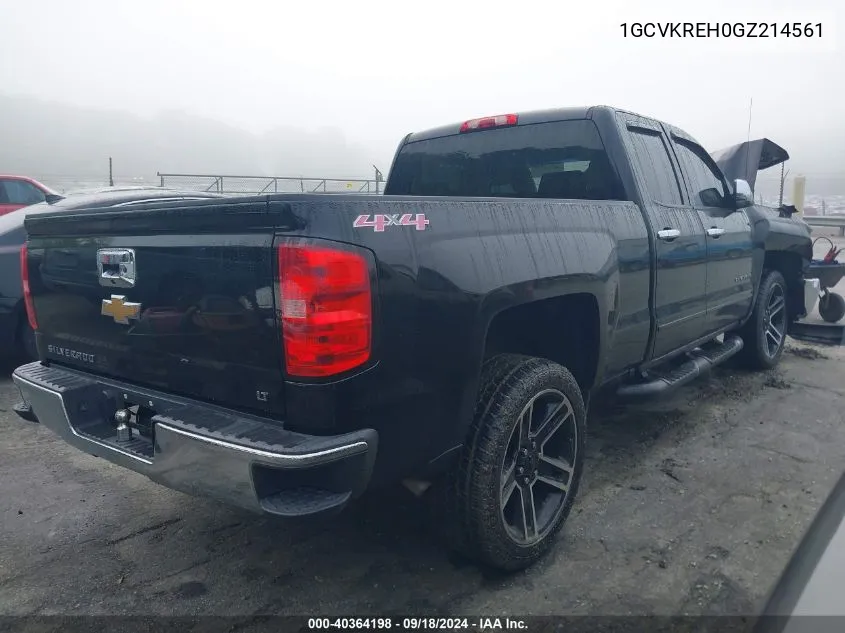 1GCVKREH0GZ214561 2016 Chevrolet Silverado 1500 1Lt