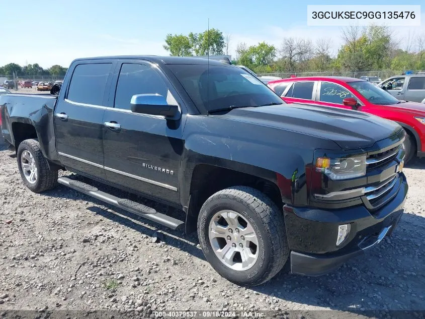 2016 Chevrolet Silverado 1500 2Lz VIN: 3GCUKSEC9GG135476 Lot: 40379537