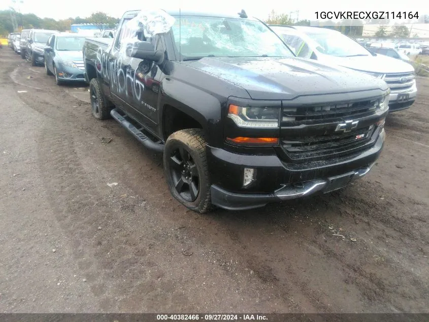 2016 Chevrolet Silverado 1500 1Lt/2Lt VIN: 1GCVKRECXGZ114164 Lot: 40382466