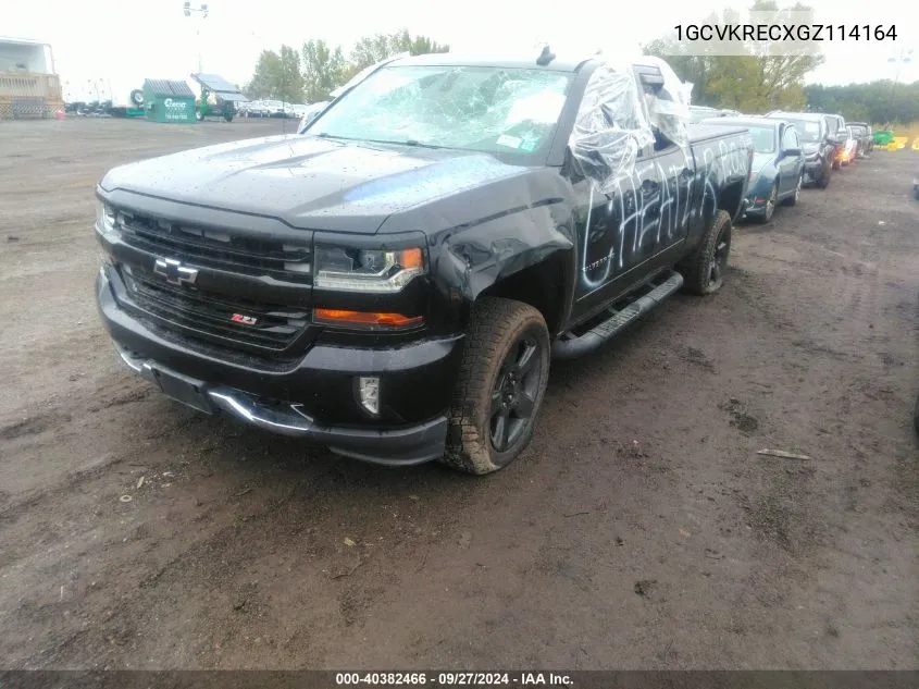 2016 Chevrolet Silverado 1500 1Lt/2Lt VIN: 1GCVKRECXGZ114164 Lot: 40382466