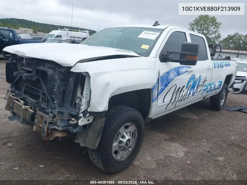 1GC1KVE88GF213909 2016 Chevrolet Silverado 2500Hd Lt