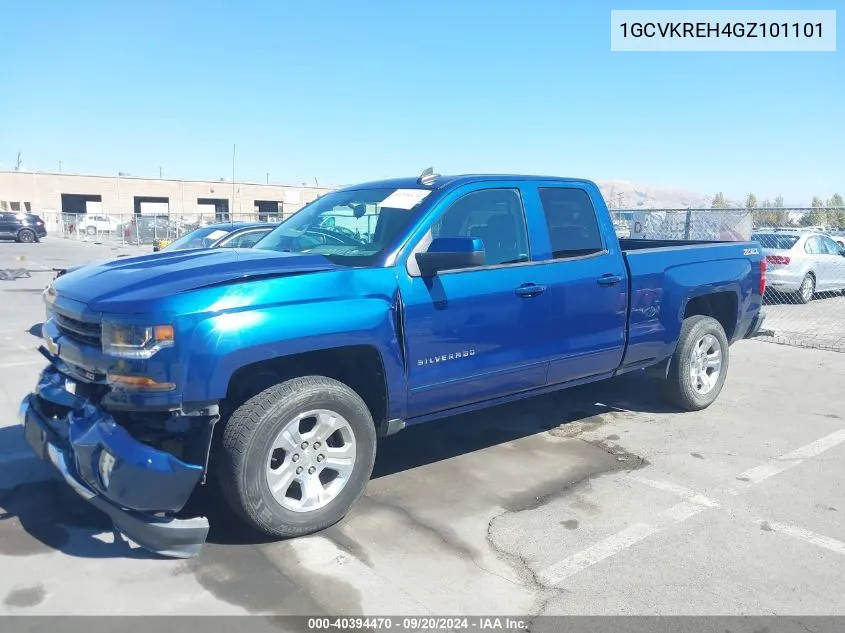 2016 Chevrolet Silverado 1500 2Lt VIN: 1GCVKREH4GZ101101 Lot: 40394470