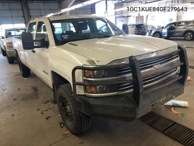 2016 Chevrolet Silverado 2500Hd Wt VIN: 1GC1KUE84GF279643 Lot: 40397234