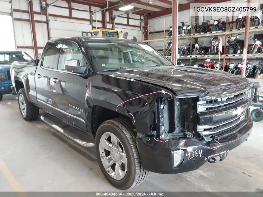 2016 Chevrolet Silverado 1500 2Lz VIN: 1GCVKSEC8GZ405799 Lot: 40404384