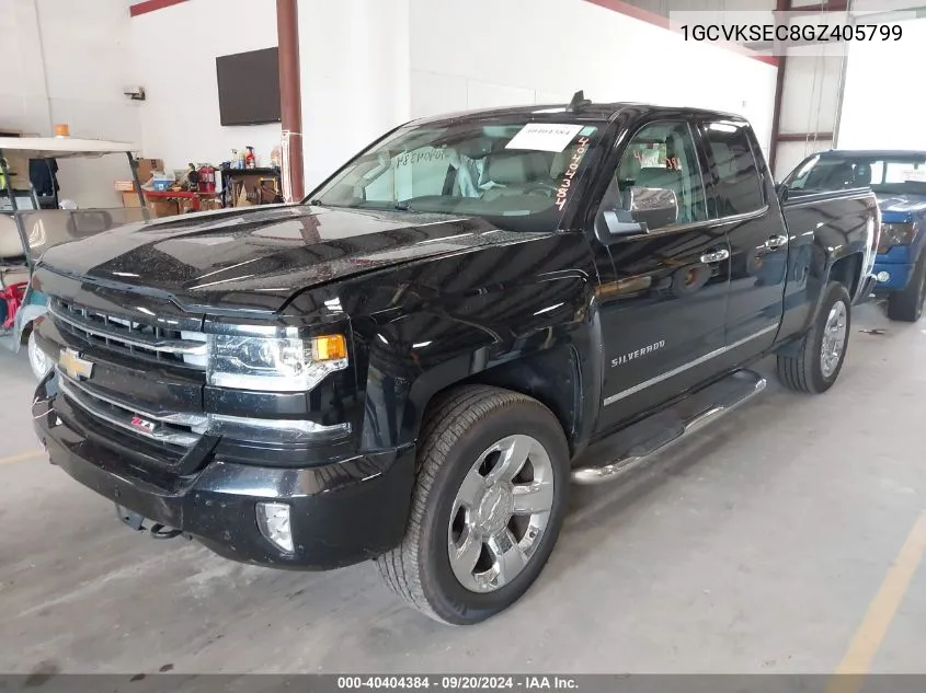 1GCVKSEC8GZ405799 2016 Chevrolet Silverado 1500 2Lz