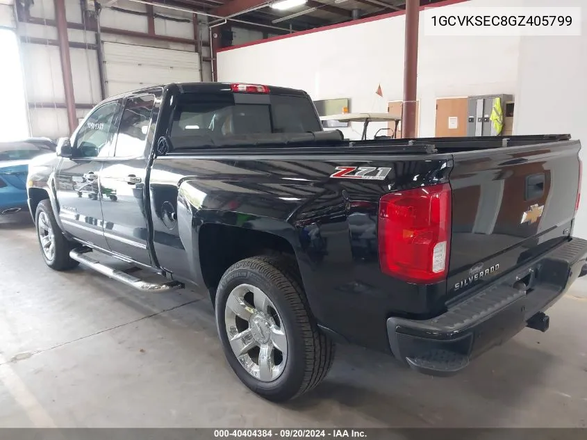 1GCVKSEC8GZ405799 2016 Chevrolet Silverado 1500 2Lz