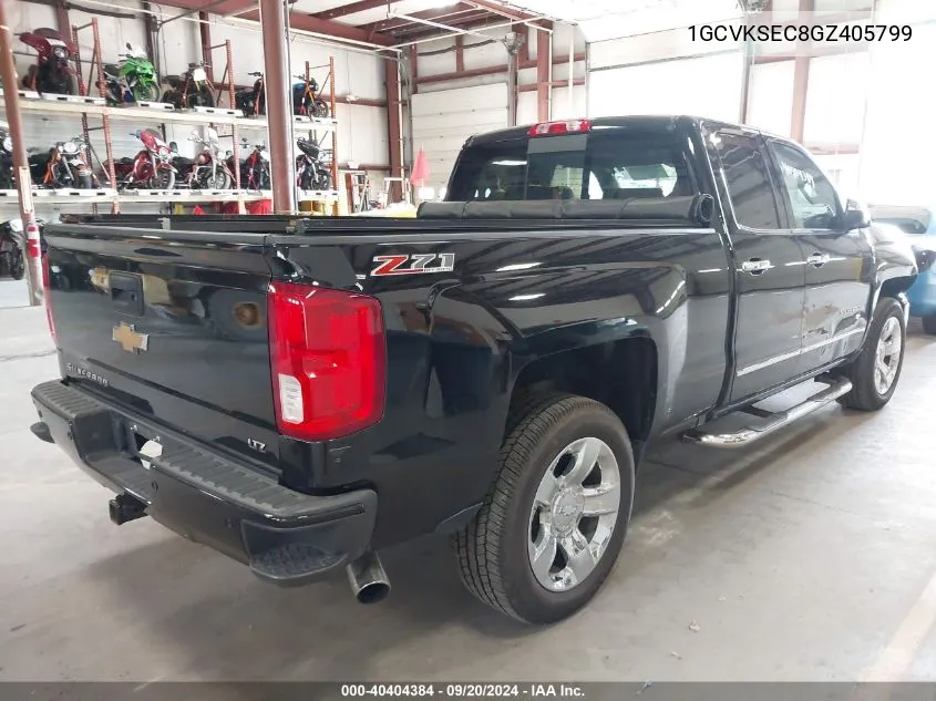 2016 Chevrolet Silverado 1500 2Lz VIN: 1GCVKSEC8GZ405799 Lot: 40404384