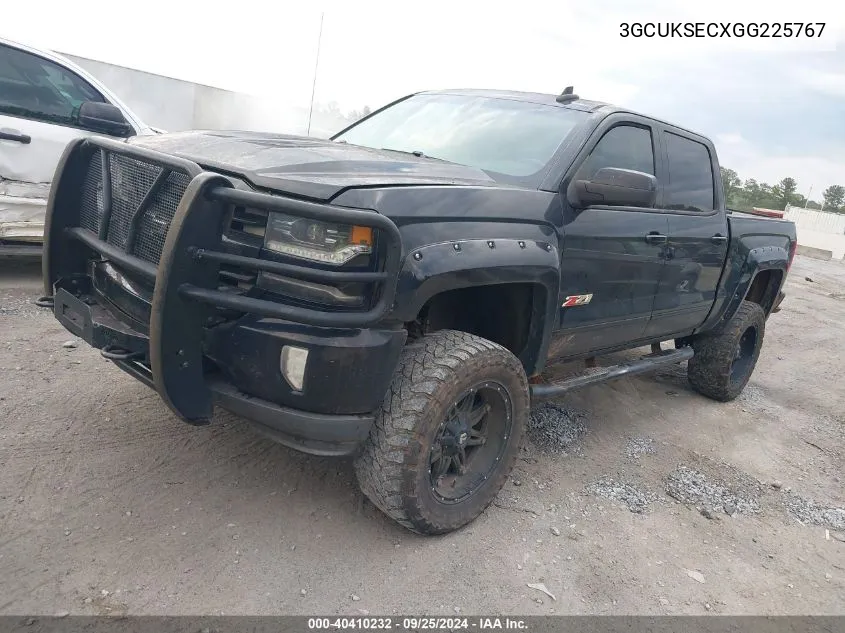 3GCUKSECXGG225767 2016 Chevrolet Silverado 1500 2Lz