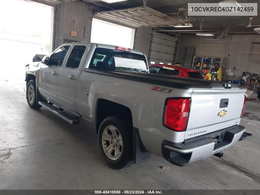 2016 Chevrolet Silverado 1500 K1500 Lt VIN: 1GCVKREC4GZ142459 Lot: 40410558