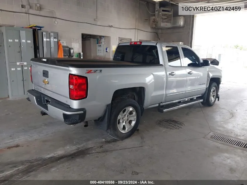 2016 Chevrolet Silverado 1500 K1500 Lt VIN: 1GCVKREC4GZ142459 Lot: 40410558