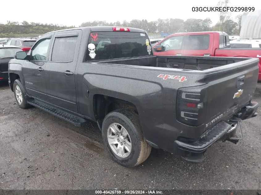 2016 Chevrolet Silverado 1500 1Lt/2Lt VIN: 03GCUKRECFG299899 Lot: 40426759