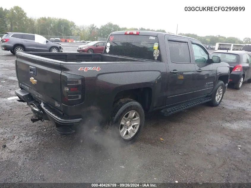 2016 Chevrolet Silverado 1500 1Lt/2Lt VIN: 03GCUKRECFG299899 Lot: 40426759