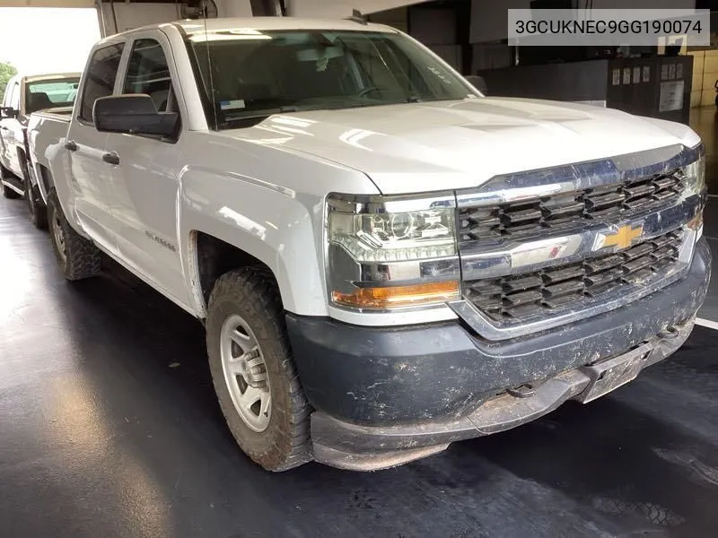 3GCUKNEC9GG190074 2016 Chevrolet Silverado 1500 Wt