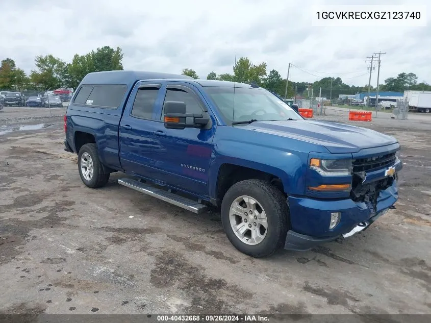 1GCVKRECXGZ123740 2016 Chevrolet Silverado 1500 2Lt