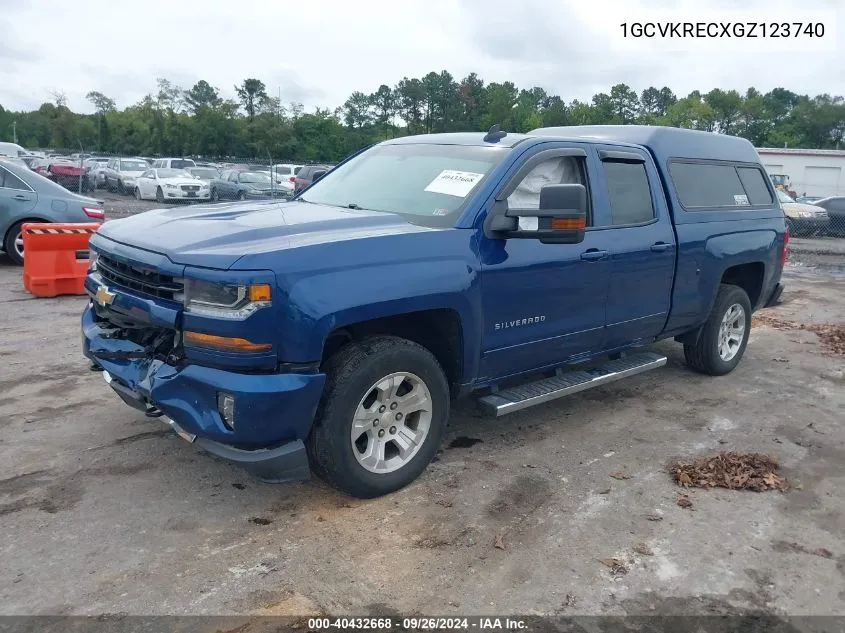 1GCVKRECXGZ123740 2016 Chevrolet Silverado 1500 2Lt