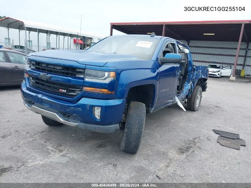 3GCUKREC1GG255104 2016 Chevrolet Silverado K1500 Lt