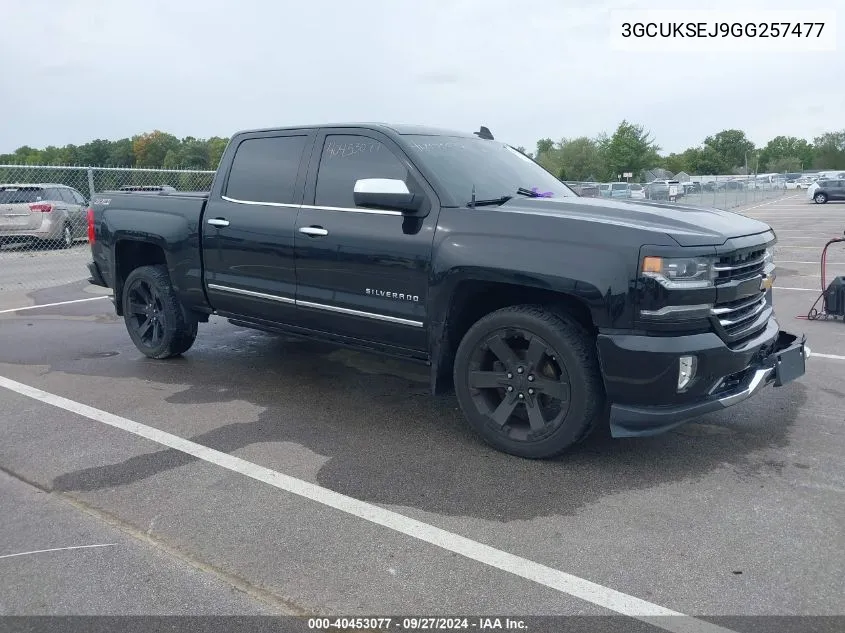 2016 Chevrolet Silverado 1500 2Lz VIN: 3GCUKSEJ9GG257477 Lot: 40453077