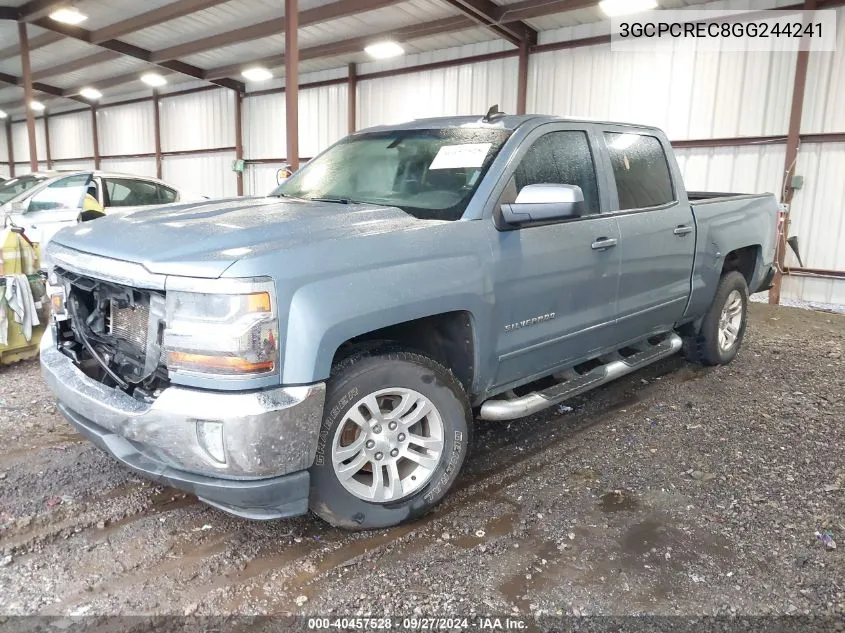 2016 Chevrolet Silverado 1500 1Lt VIN: 3GCPCREC8GG244241 Lot: 40457528