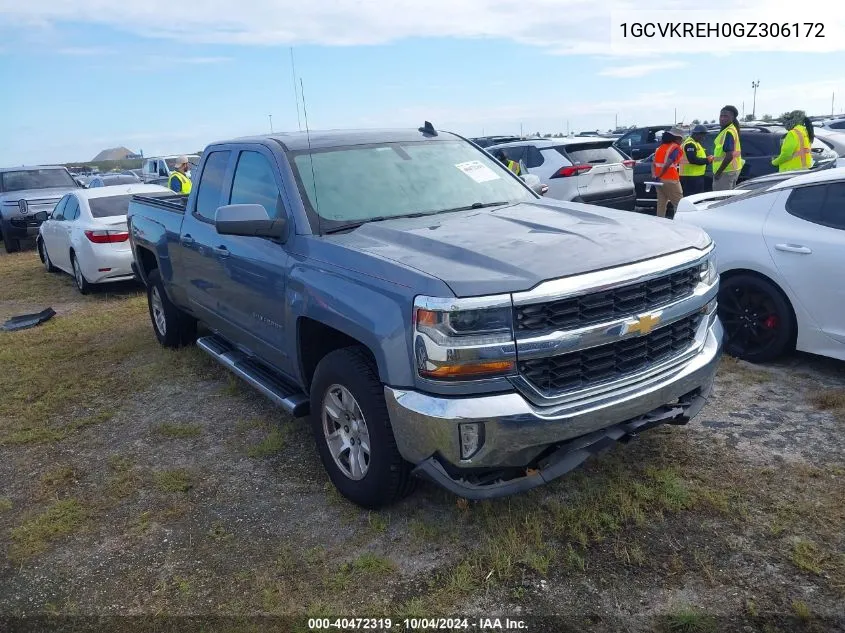 2016 Chevrolet Silverado 1500 1Lt VIN: 1GCVKREH0GZ306172 Lot: 40472319