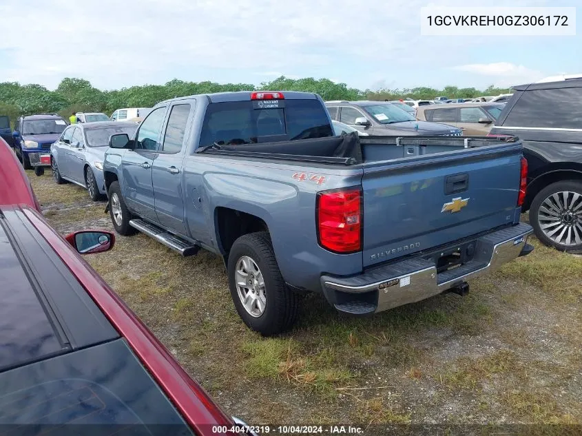 2016 Chevrolet Silverado 1500 1Lt VIN: 1GCVKREH0GZ306172 Lot: 40472319