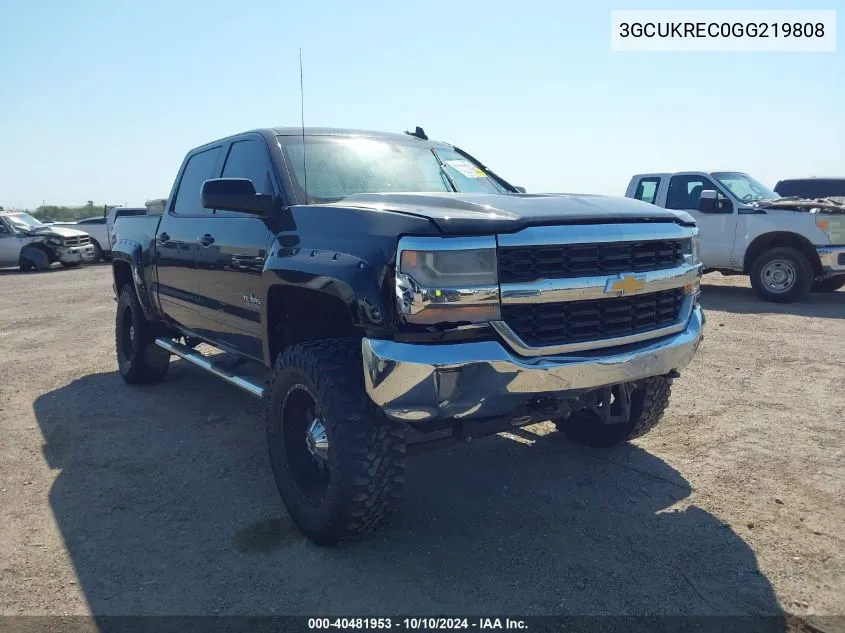 2016 Chevrolet Silverado 1500 1Lt VIN: 3GCUKREC0GG219808 Lot: 40481953