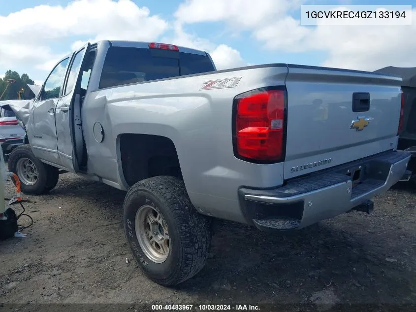 1GCVKREC4GZ133194 2016 Chevrolet Silverado 1500 2Lt