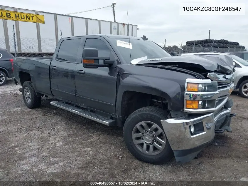 2016 Chevrolet Silverado 3500Hd Lt VIN: 1GC4KZC80GF248547 Lot: 40490557