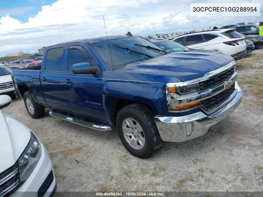 2016 Chevrolet Silverado C1500 Lt VIN: 3GCPCREC1GG288954 Lot: 40496363