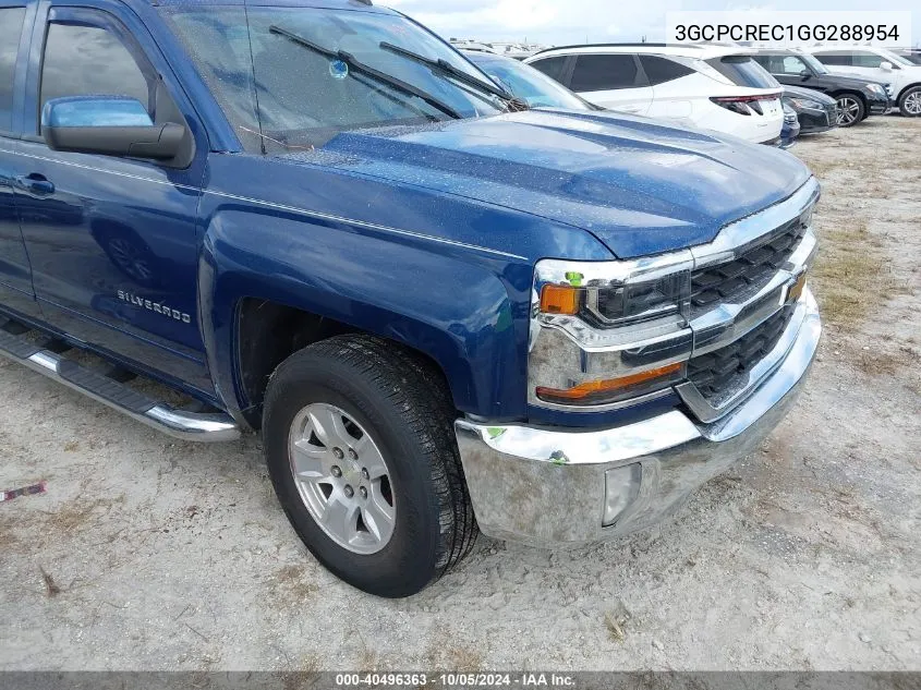 2016 Chevrolet Silverado C1500 Lt VIN: 3GCPCREC1GG288954 Lot: 40496363