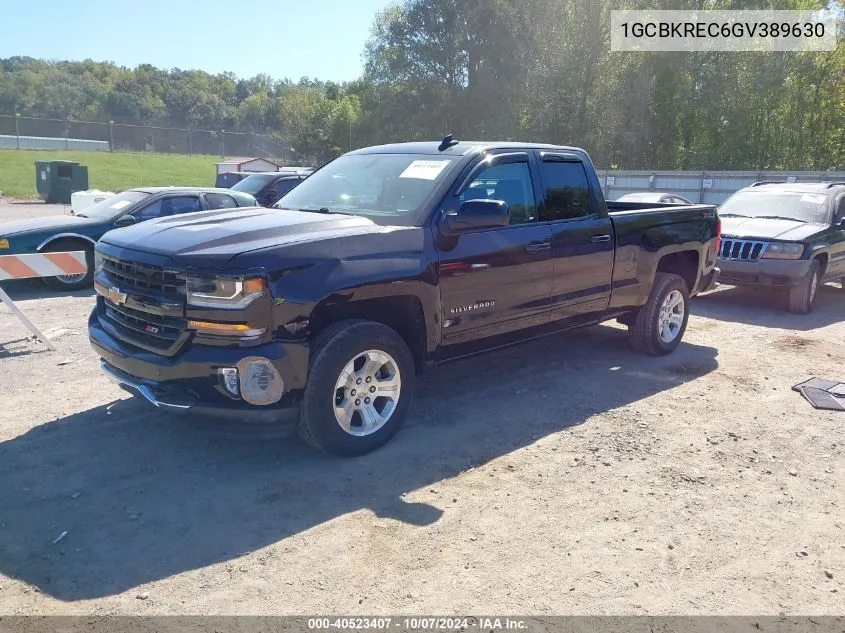 2016 Chevrolet Silverado VIN: 1GCBKREC6GV389630 Lot: 40523407