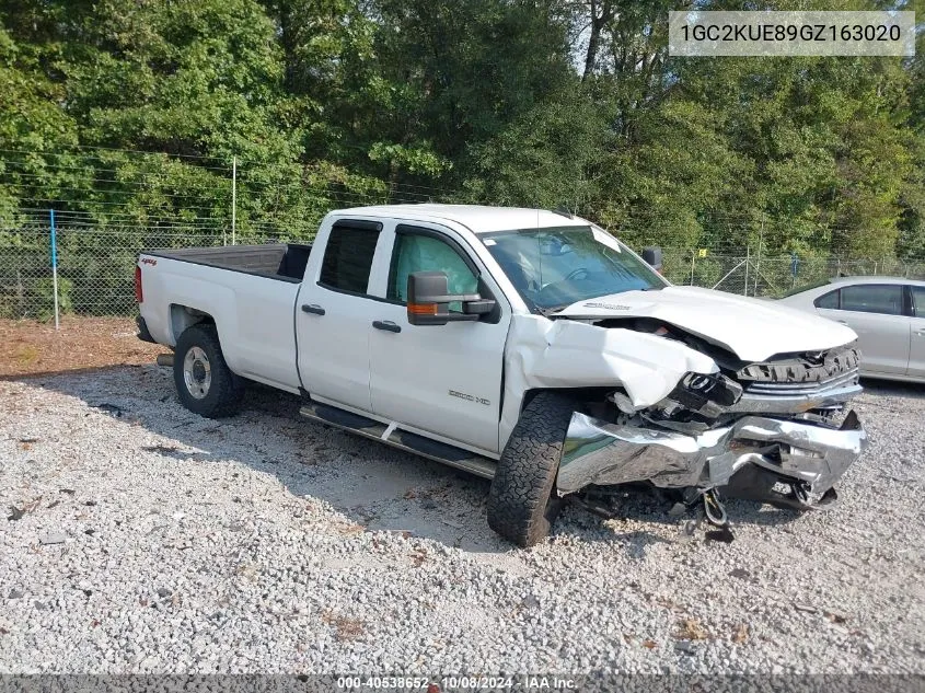 2016 Chevrolet Silverado 2500Hd Wt VIN: 1GC2KUE89GZ163020 Lot: 40538652