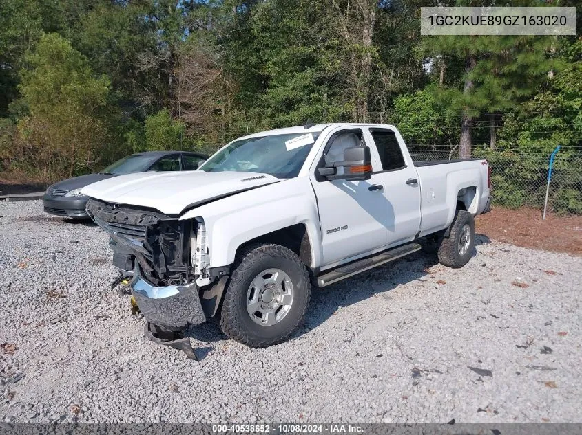 2016 Chevrolet Silverado 2500Hd Wt VIN: 1GC2KUE89GZ163020 Lot: 40538652