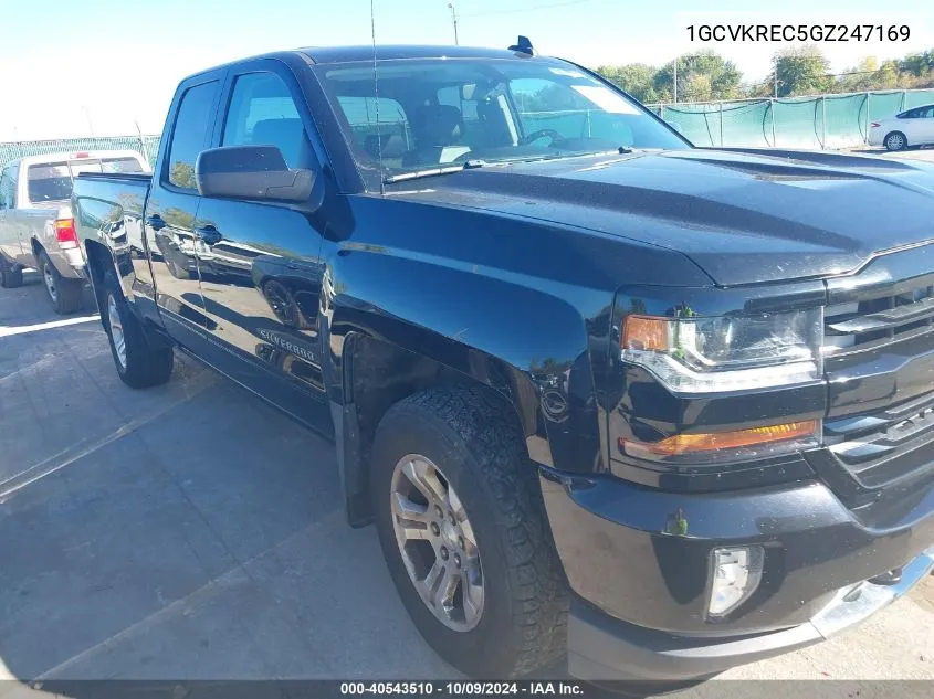 1GCVKREC5GZ247169 2016 Chevrolet Silverado 1500 2Lt