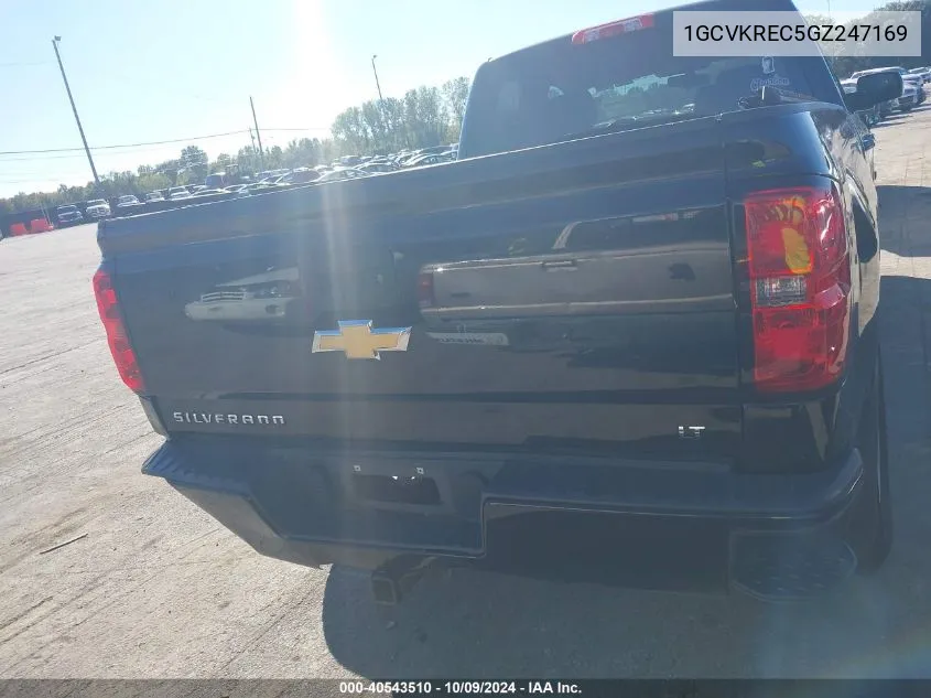 1GCVKREC5GZ247169 2016 Chevrolet Silverado 1500 2Lt