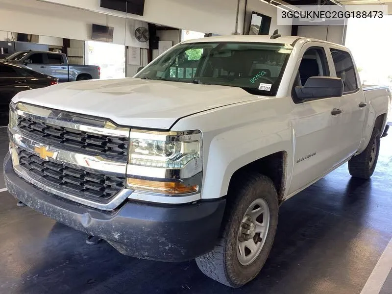 3GCUKNEC2GG188473 2016 Chevrolet Silverado 1500 Wt