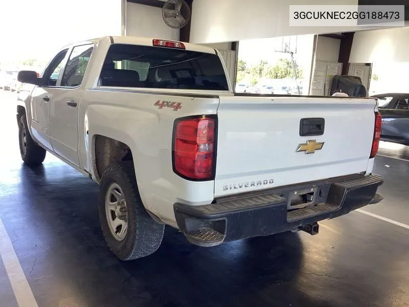 3GCUKNEC2GG188473 2016 Chevrolet Silverado 1500 Wt