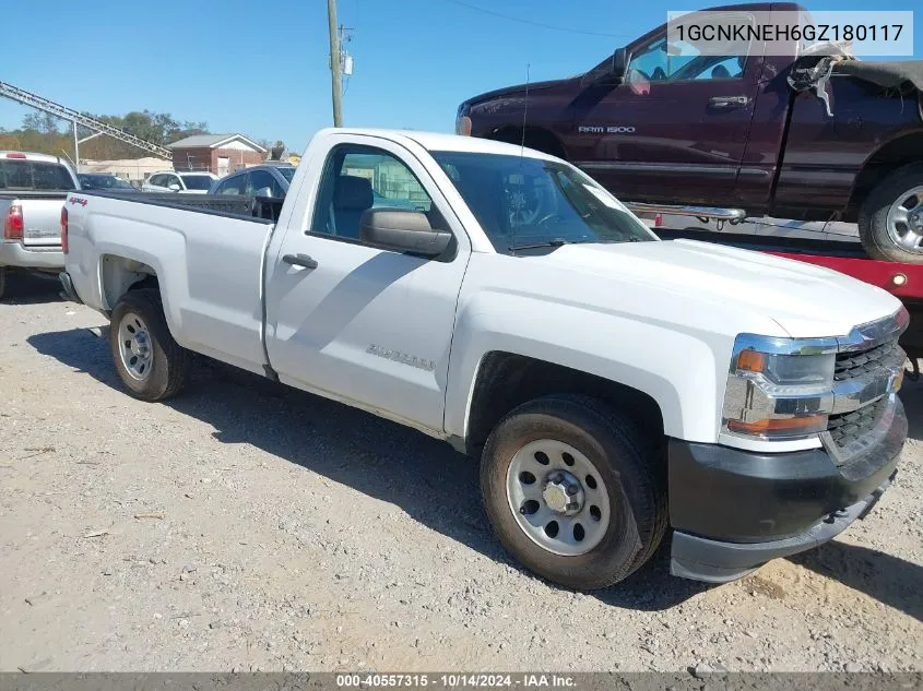 2016 Chevrolet Silverado 1500 Wt VIN: 1GCNKNEH6GZ180117 Lot: 40557315