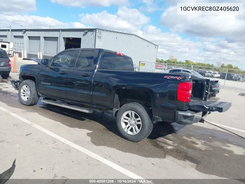 1GCVKREC8GZ405620 2016 Chevrolet Silverado 1500 1Lt