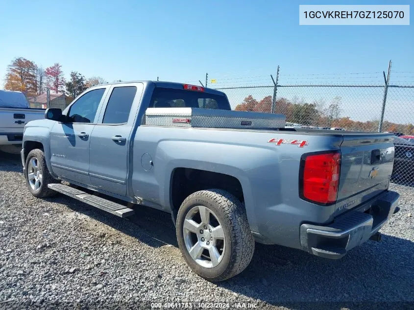 1GCVKREH7GZ125070 2016 Chevrolet Silverado 1500 1Lt