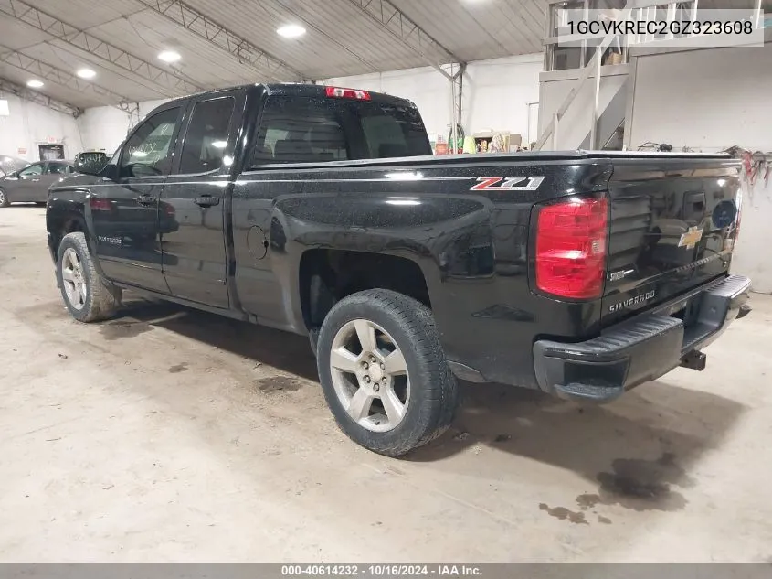 2016 Chevrolet Silverado 1500 2Lt VIN: 1GCVKREC2GZ323608 Lot: 40614232