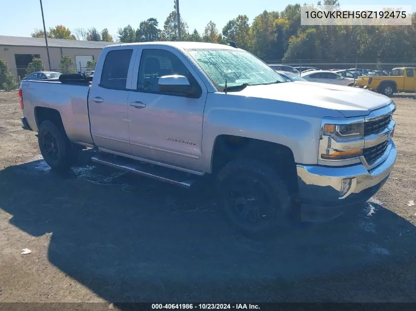 1GCVKREH5GZ192475 2016 Chevrolet Silverado 1500 1Lt