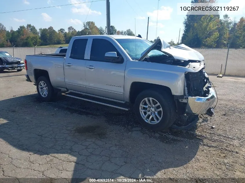 2016 Chevrolet Silverado 1500 1Lt VIN: 1GCRCREC3GZ119267 Lot: 40692574