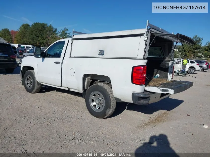 1GCNCNEH8GZ157614 2016 Chevrolet Silverado 1500 Ls