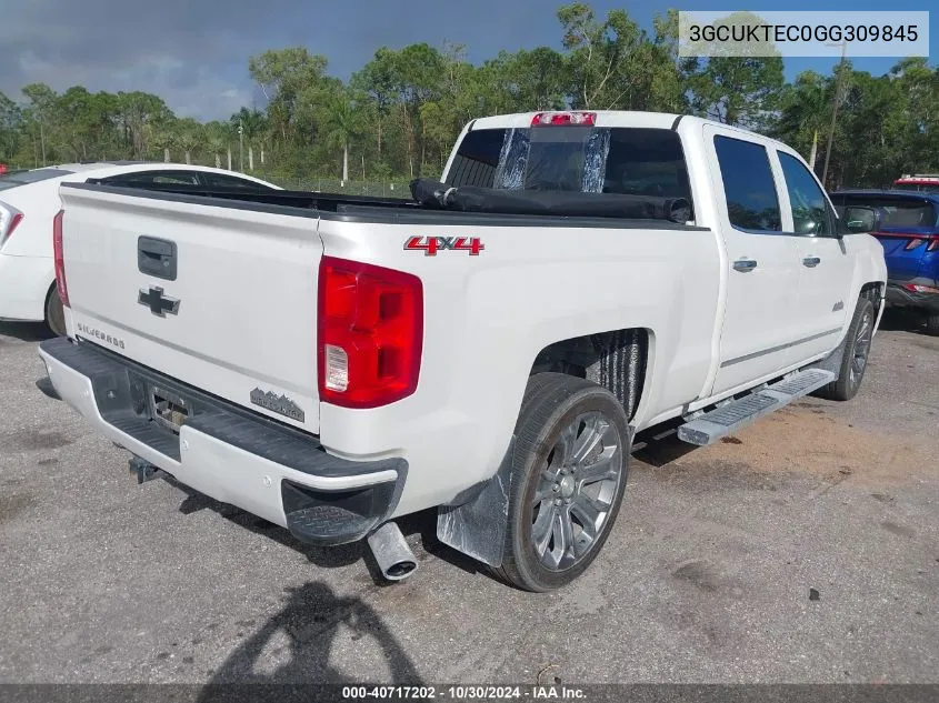 3GCUKTEC0GG309845 2016 Chevrolet Silverado 1500 High Country