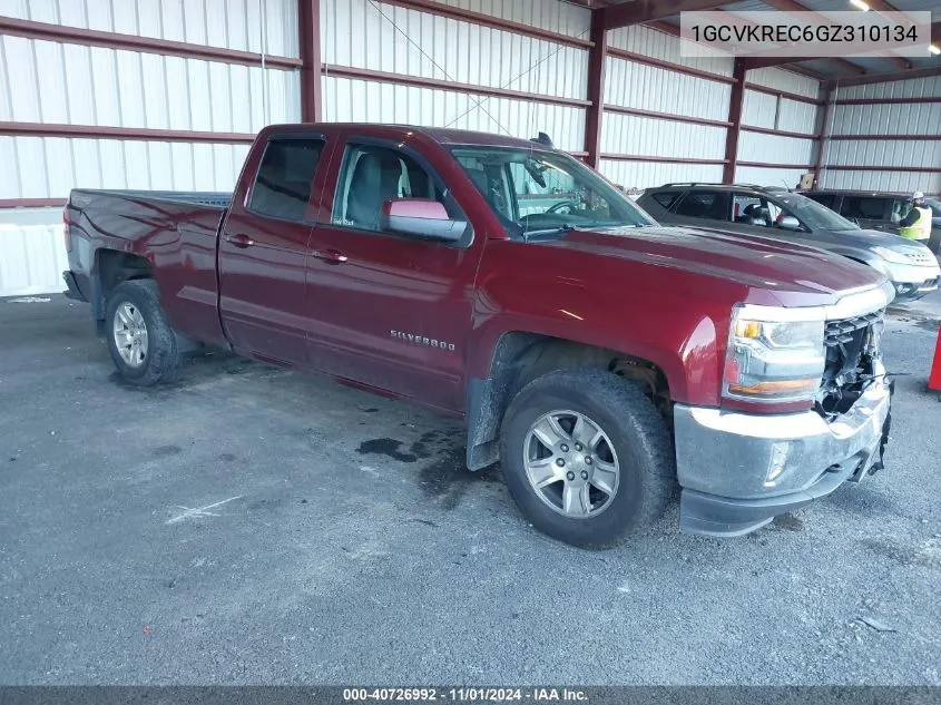 2016 Chevrolet Silverado 1500 1Lt VIN: 1GCVKREC6GZ310134 Lot: 40726992