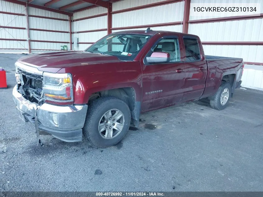 2016 Chevrolet Silverado 1500 1Lt VIN: 1GCVKREC6GZ310134 Lot: 40726992