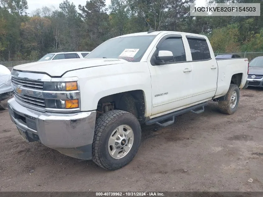 2016 Chevrolet Silverado 2500Hd Lt VIN: 1GC1KVE82GF154503 Lot: 40739962