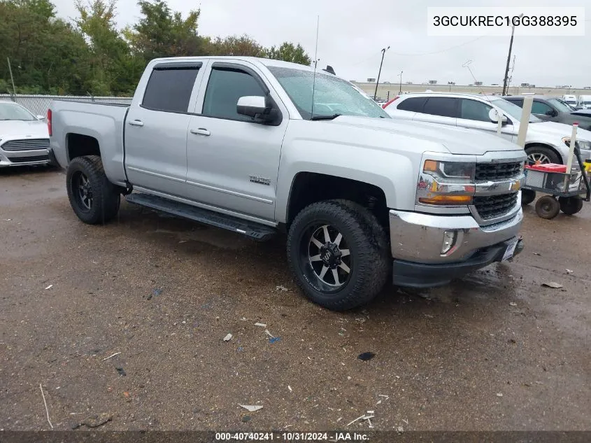 2016 Chevrolet Silverado 1500 1Lt VIN: 3GCUKREC1GG388395 Lot: 40740241