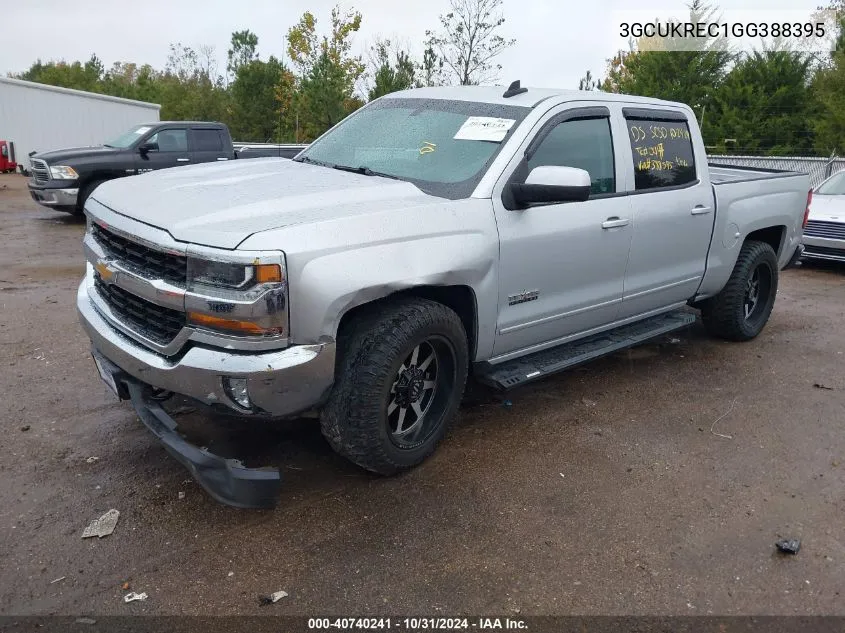 2016 Chevrolet Silverado 1500 1Lt VIN: 3GCUKREC1GG388395 Lot: 40740241